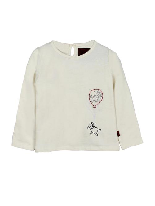 white cotton tshirt - 14450158 - Standard Image - 1
