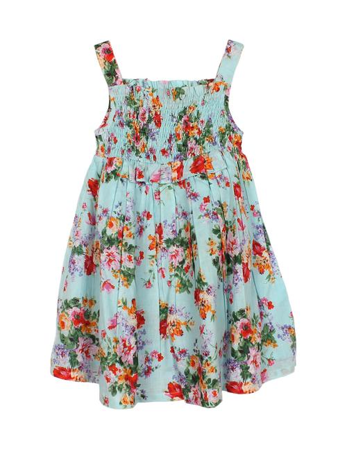 blue cotton frock - 14450198 - Standard Image - 1