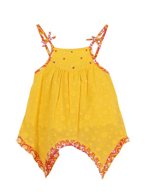 yellow cotton top - 14450282 - Standard Image - 1