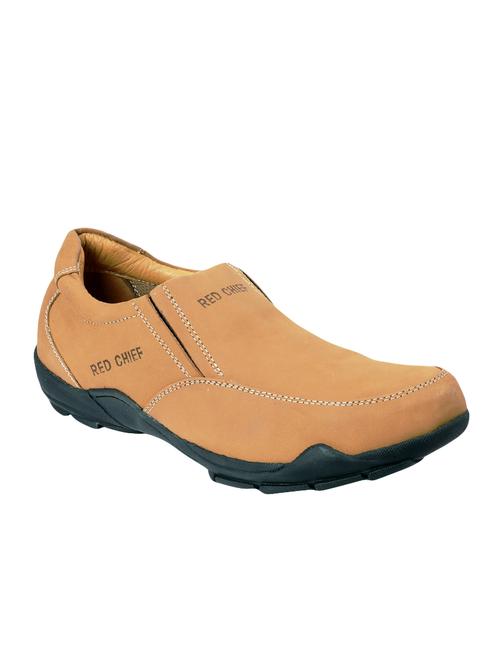 red chief brown casual slipons - 14450783 - Standard Image - 1