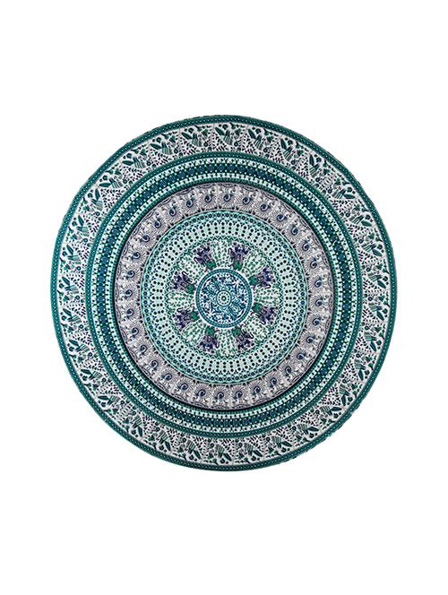 Cotton Printed Table Cloth/Mandala Tapestry - 14452163 - Very Small Image - 1