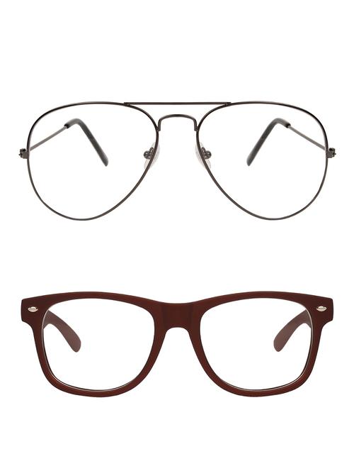zyaden combo of 2 full rim eyeglasses - 14452176 - Standard Image - 1