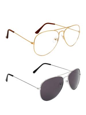 zyaden combo of 2 full rim sunglasses - 14452197 - Standard Image - 2