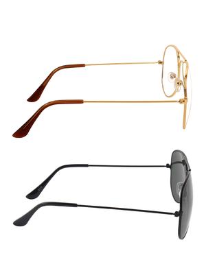 zyaden combo of 2 full rim sunglasses - 14452201 - Standard Image - 4
