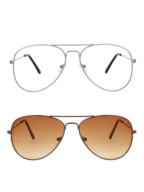 zyaden combo of two sunglasses - 14452225 - Standard Image - 1