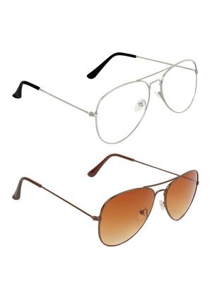zyaden combo of two sunglasses - 14452225 - Standard Image - 2