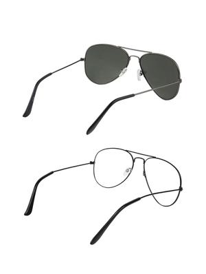 zyaden full rim aviator sunglasses set of 2 - 14452272 - Standard Image - 3