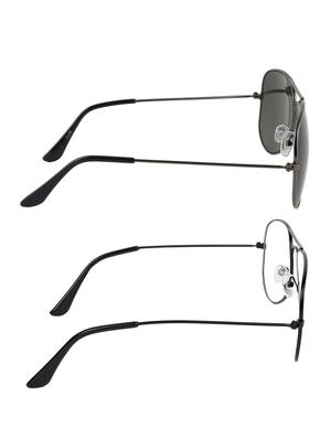 zyaden full rim aviator sunglasses set of 2 - 14452272 - Standard Image - 4
