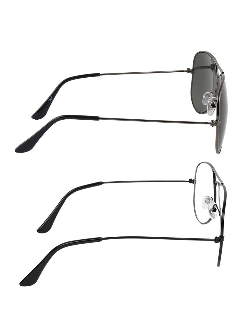 zyaden full rim aviator sunglasses set of 2 - 14452272 - Zoom Image - 4