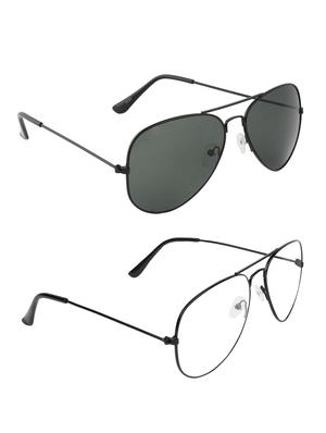 zyaden full rim aviator sunglasses set of 2 - 14452277 - Standard Image - 2
