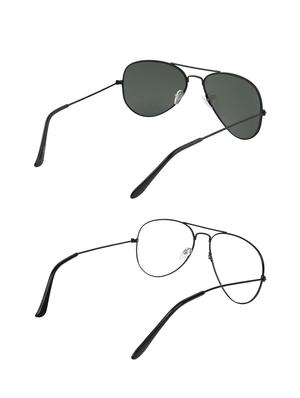 zyaden full rim aviator sunglasses set of 2 - 14452277 - Standard Image - 3