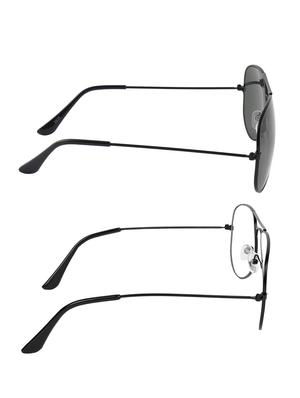 zyaden full rim aviator sunglasses set of 2 - 14452277 - Standard Image - 4