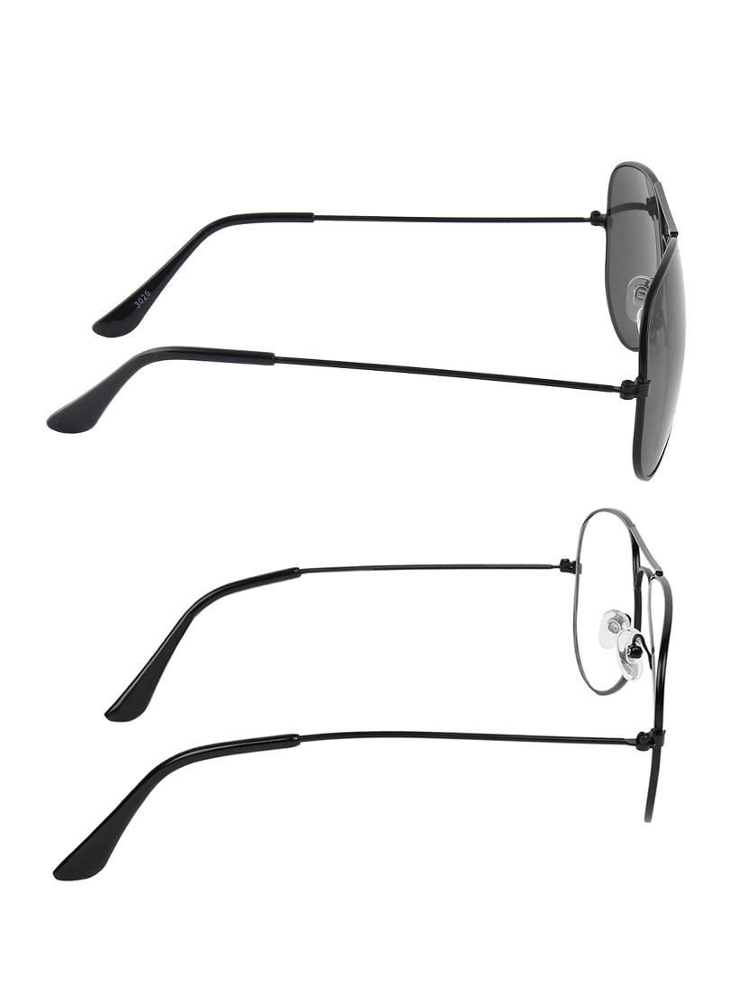 zyaden full rim aviator sunglasses set of 2 - 14452277 - Zoom Image - 4