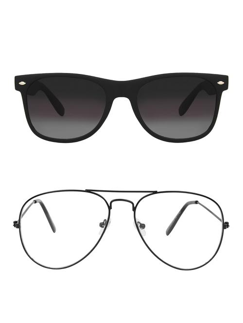 zyaden full rim aviator sunglasses set of 2 - 14452278 - Standard Image - 1