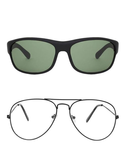 zyaden full rim aviator sunglasses set of 2 - 14452280 - Standard Image - 1