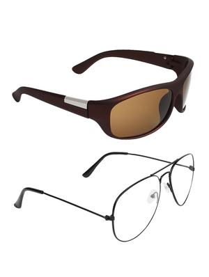 zyaden full rim aviator sunglasses set of 2 - 14452281 - Standard Image - 2