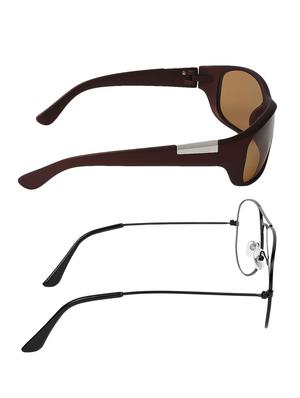 zyaden full rim aviator sunglasses set of 2 - 14452281 - Standard Image - 4