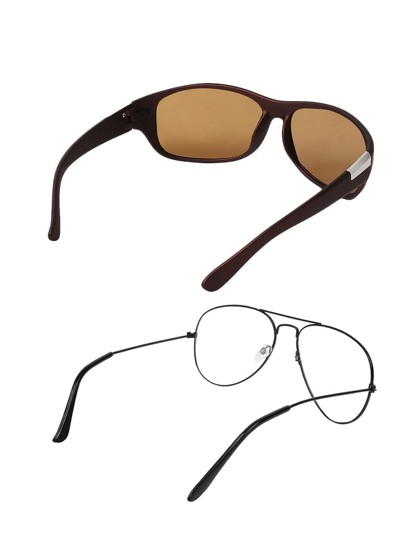 zyaden full rim aviator sunglasses set of 2 - 14452281 - Zoom Image - 3