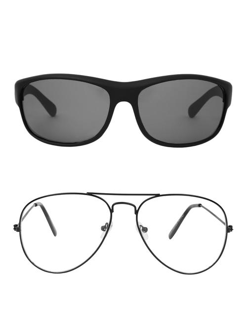 zyaden full rim aviator sunglasses set of 2 - 14452282 - Standard Image - 1