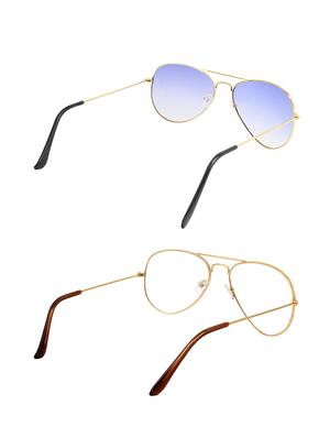 zyaden full rim aviator sunglasses set of 2 - 14452289 - Standard Image - 3