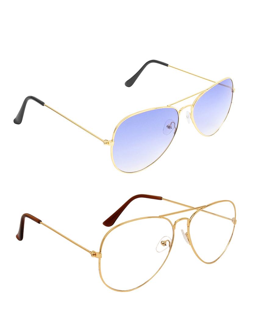 zyaden full rim aviator sunglasses set of 2 - 14452289 - Zoom Image - 2