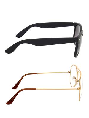 zyaden full rim aviator sunglasses set of 2 - 14452291 - Standard Image - 4