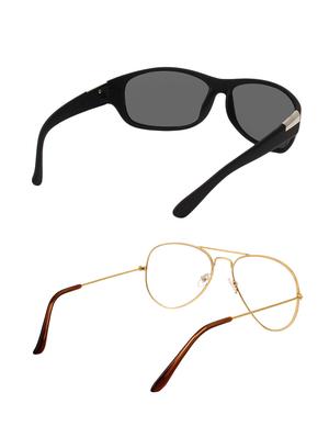 zyaden full rim aviator sunglasses set of 2 - 14452295 - Standard Image - 3