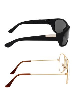 zyaden full rim aviator sunglasses set of 2 - 14452295 - Standard Image - 4