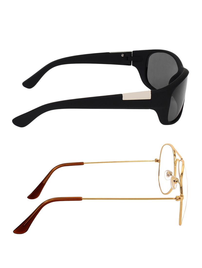 zyaden full rim aviator sunglasses set of 2 - 14452295 - Zoom Image - 4