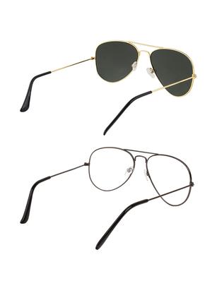 zyaden full rim aviator sunglasses set of 2 - 14452296 - Standard Image - 3