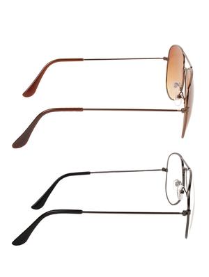zyaden full rim aviator sunglasses set of 2 - 14452301 - Standard Image - 4