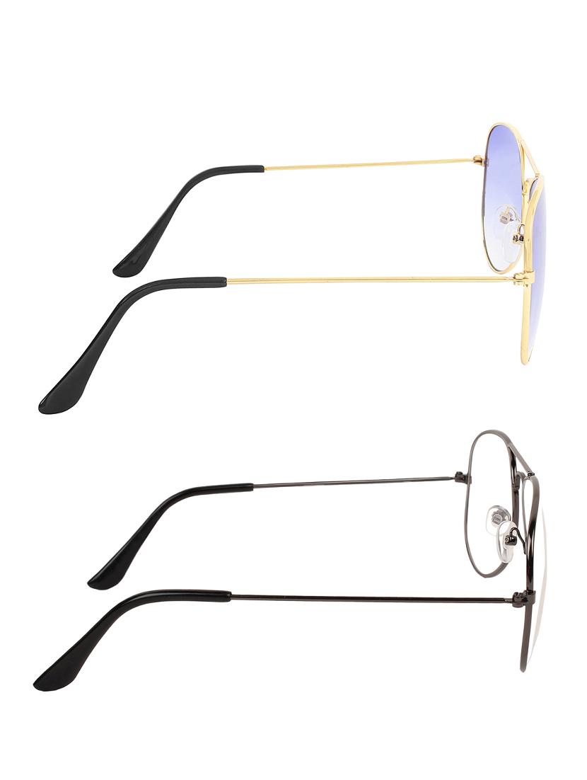 zyaden full rim aviator sunglasses set of 2 - 14452302 - Zoom Image - 4