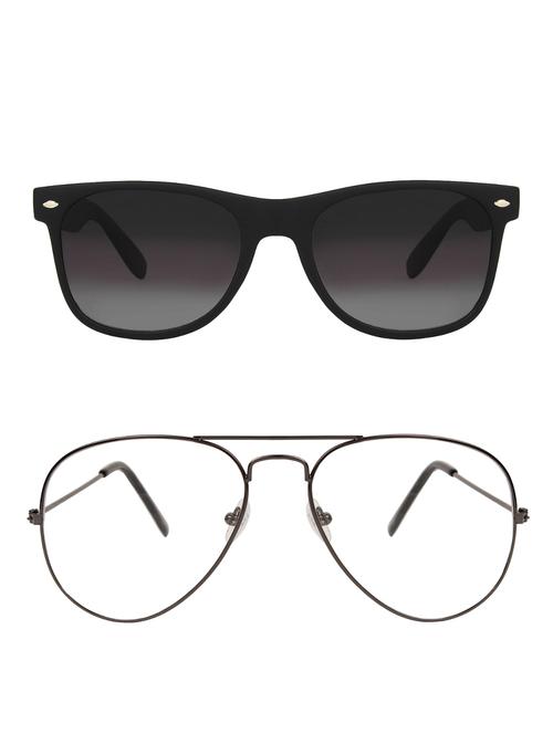 zyaden full rim aviator sunglasses set of 2 - 14452304 - Standard Image - 1