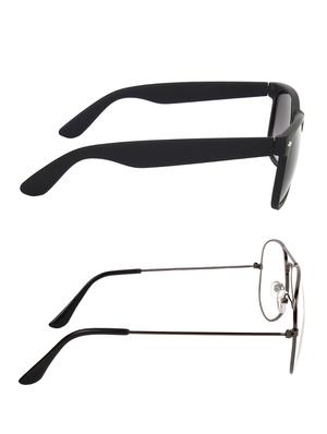 zyaden full rim aviator sunglasses set of 2 - 14452304 - Standard Image - 4