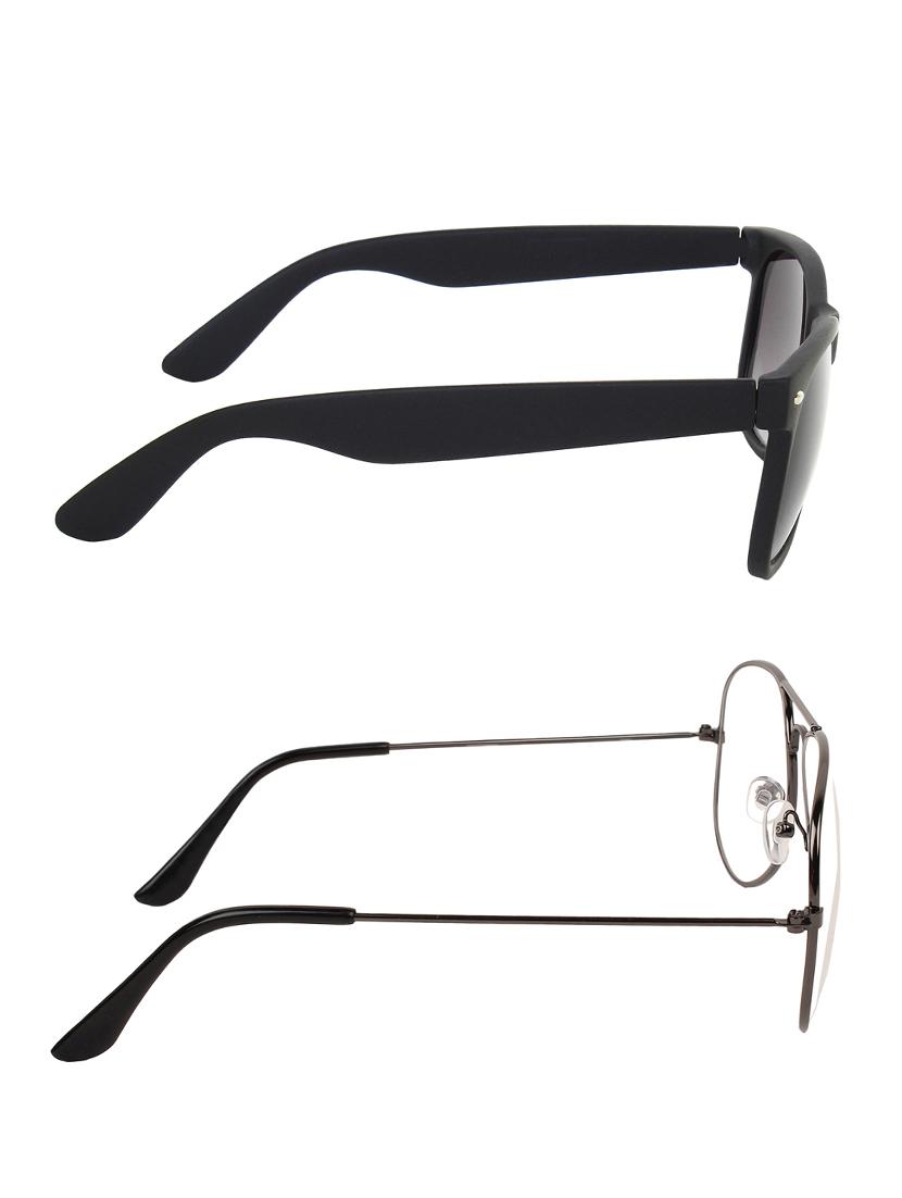 zyaden full rim aviator sunglasses set of 2 - 14452304 - Zoom Image - 4