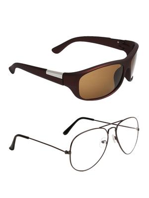 zyaden full rim aviator sunglasses set of 2 - 14452307 - Standard Image - 2