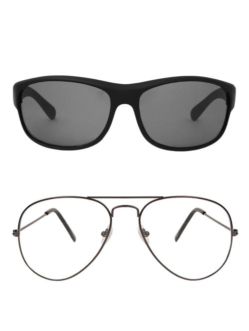 zyaden full rim aviator sunglasses set of 2 - 14452308 - Standard Image - 1