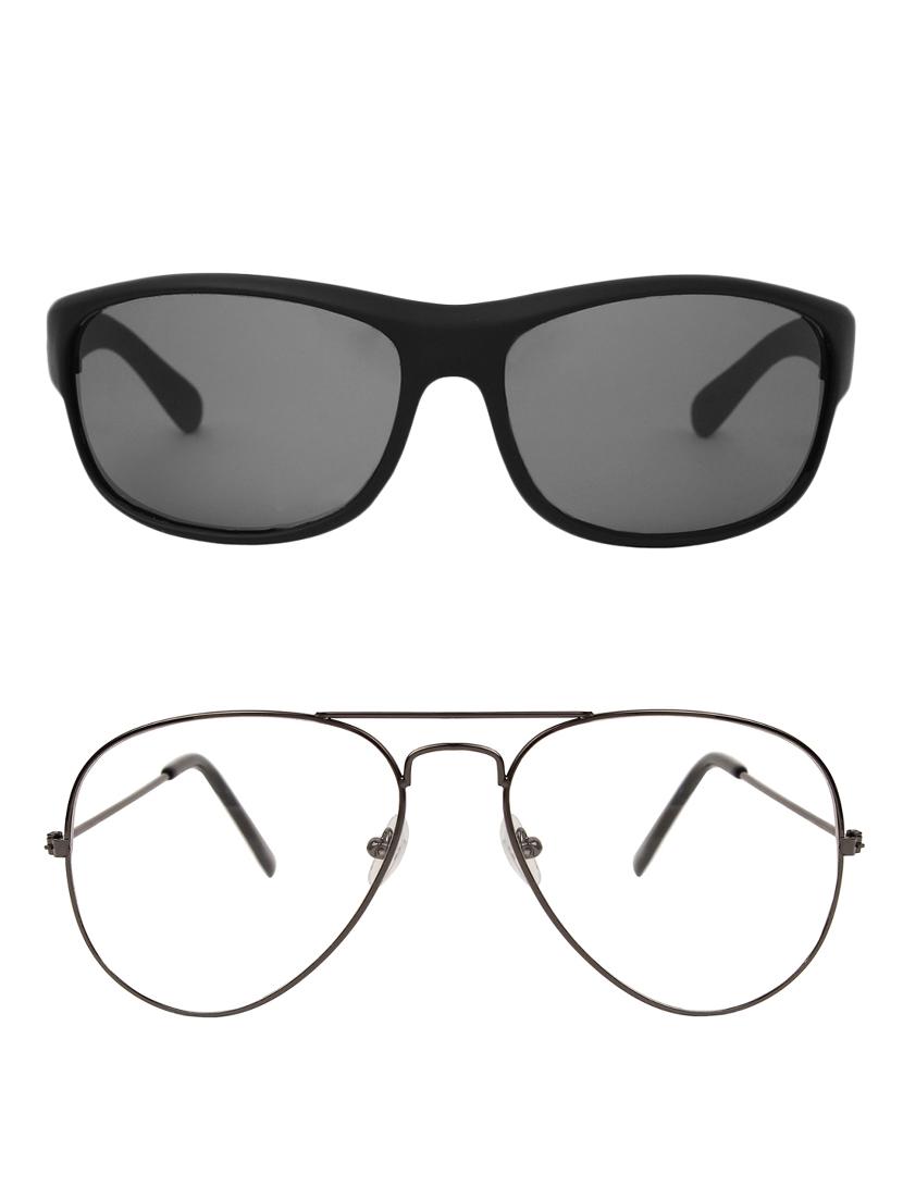 zyaden full rim aviator sunglasses set of 2 - 14452308 - Zoom Image - 1