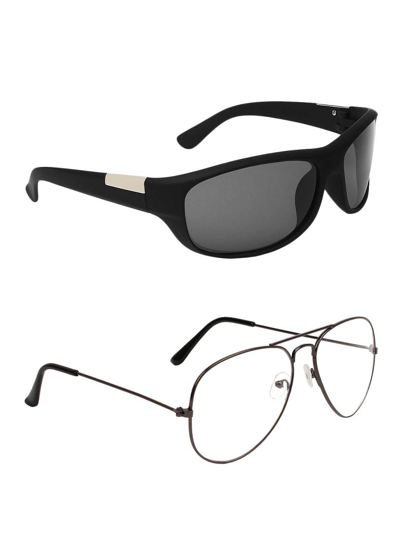 zyaden full rim aviator sunglasses set of 2 - 14452308 - Zoom Image - 2