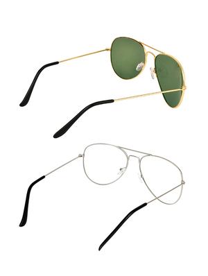 zyaden full rim aviator sunglasses set of 2 - 14452310 - Standard Image - 3