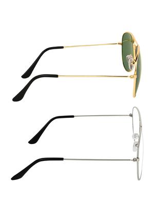 zyaden full rim aviator sunglasses set of 2 - 14452310 - Standard Image - 4