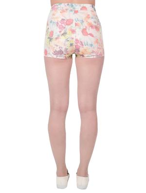 mid rise floral shorts - 14453071 - Standard Image - 3