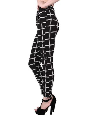 black checkered jegging - 14453081 - Standard Image - 2