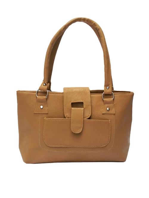 brown cotton handbag - 14453907 - Very Small Image - 1