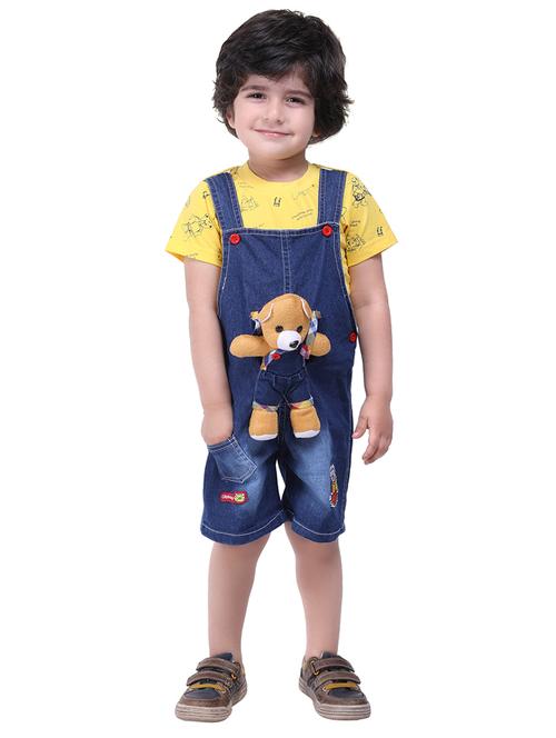 blue denim dungaree - 14455856 - Very Small Image - 1
