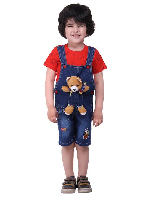 blue denim dungaree - 14455857 - Very Small Image - 1