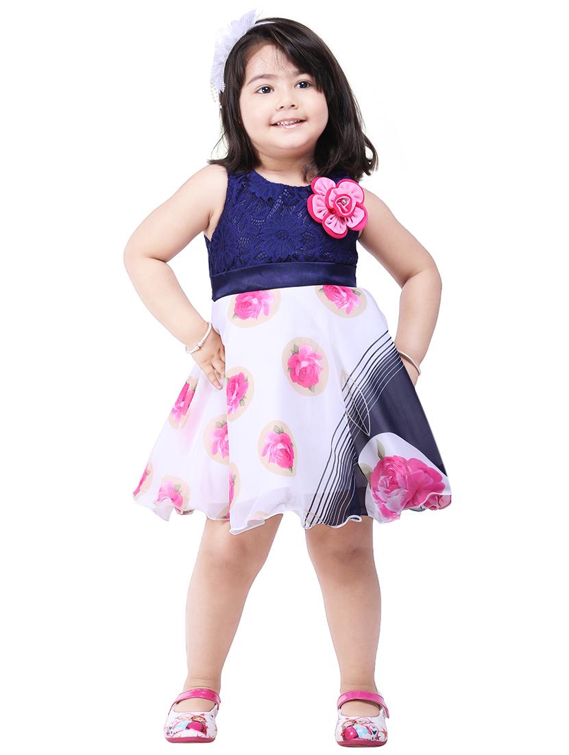 blue chiffon frock - 14455906 - Zoom Image - 1