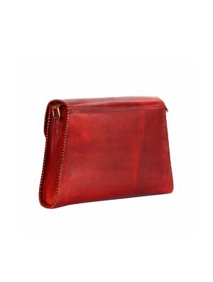 brown leather regular sling bag - 14456294 - Standard Image - 3