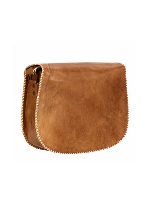 brown leather regular sling bag - 14456295 - Standard Image - 2
