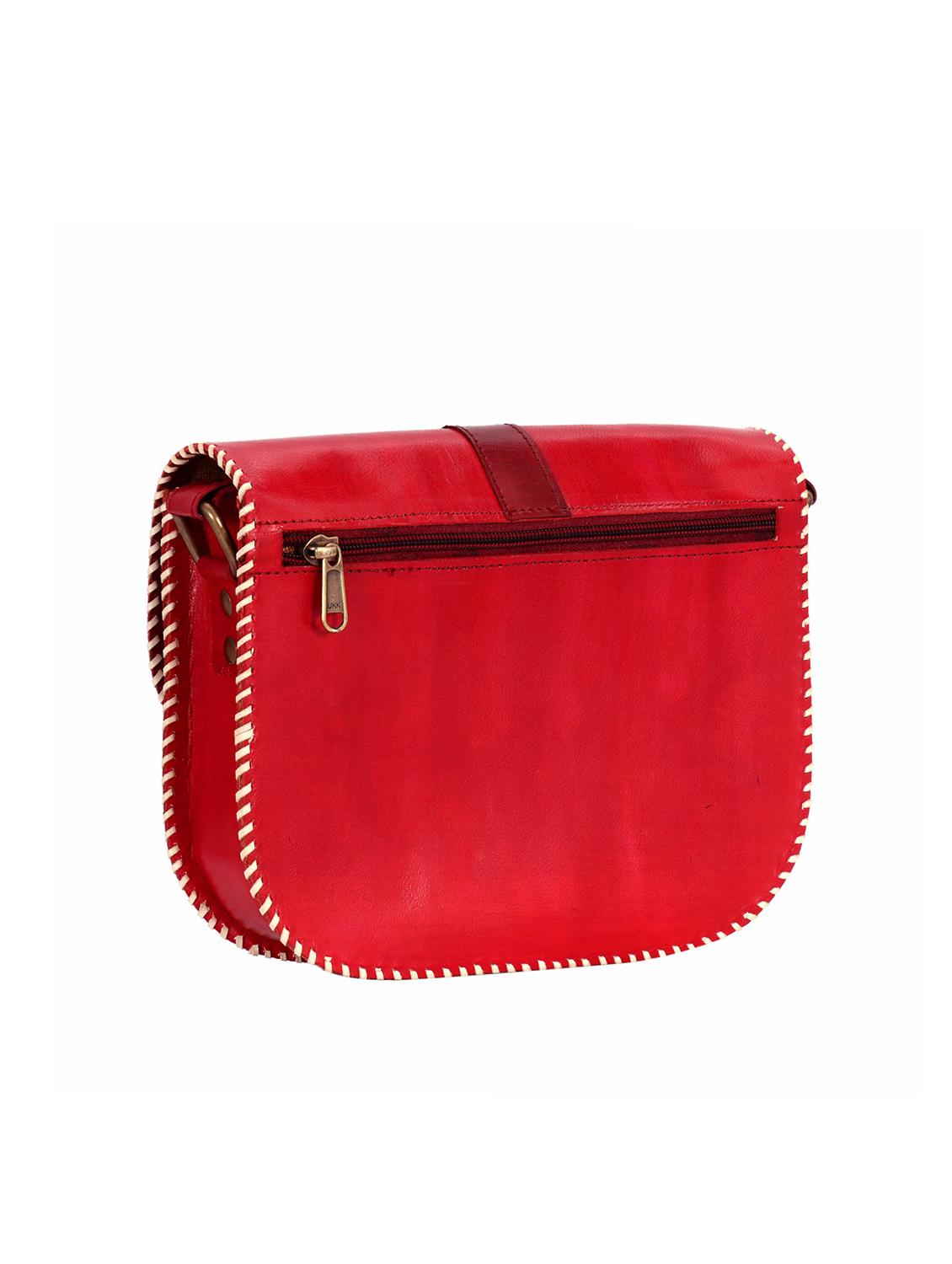 red leather regular sling bag - 14456296 - Zoom Image - 2